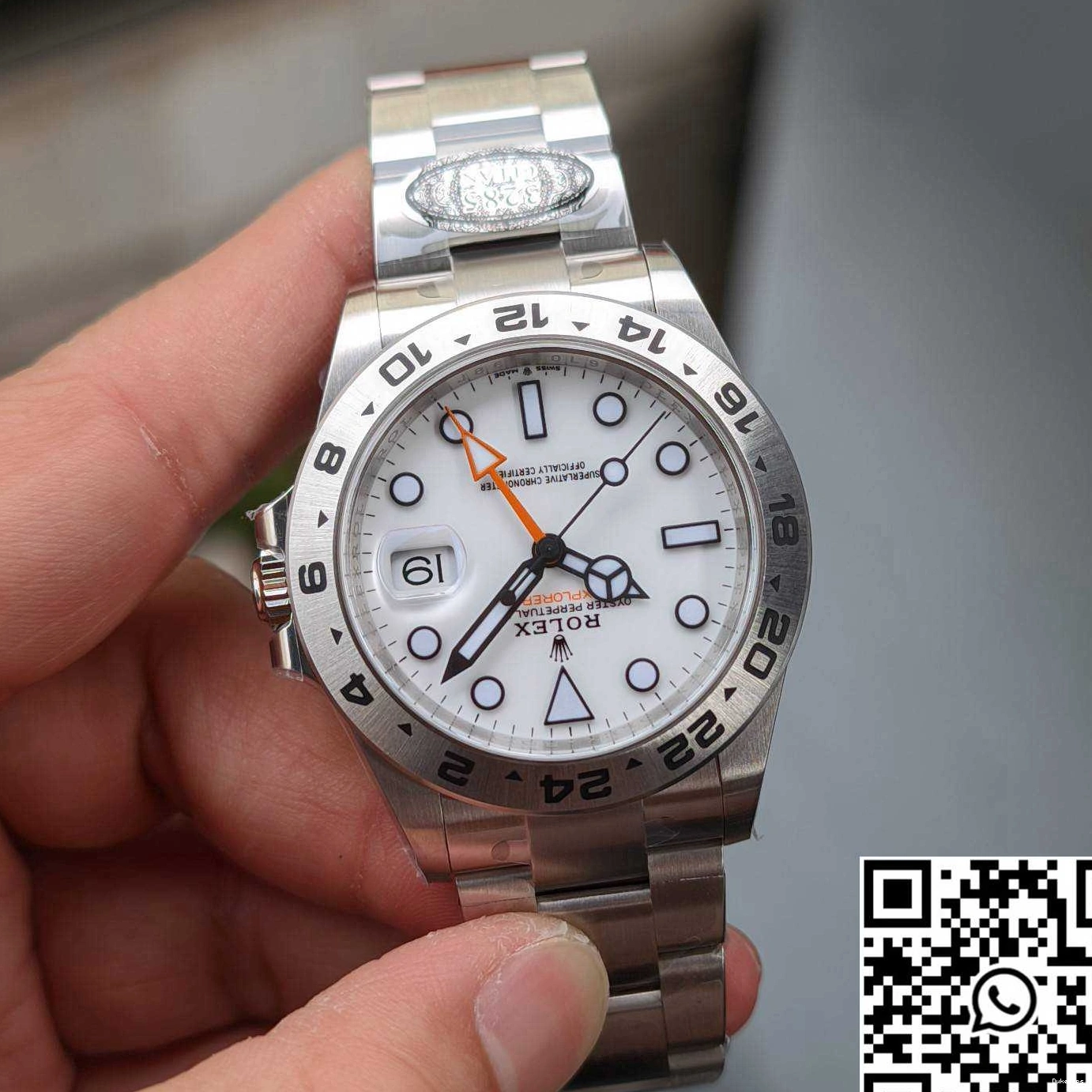 Steel Rolex Explorer Clean Stainless White Dial M226570-0001 Factory 0511